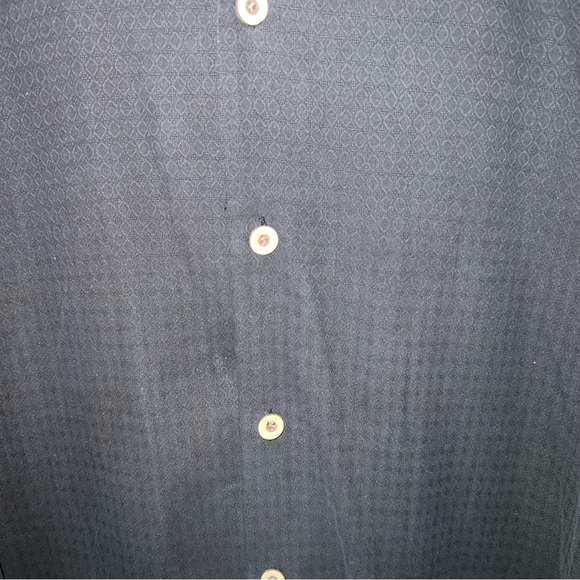 Tommy Bahama 100% Silk Embroidered Midnight Martini’s Shake It Up 2010 Shirt XL - Picture 3 of 10